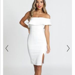 SHOWPO seven seas dress in white